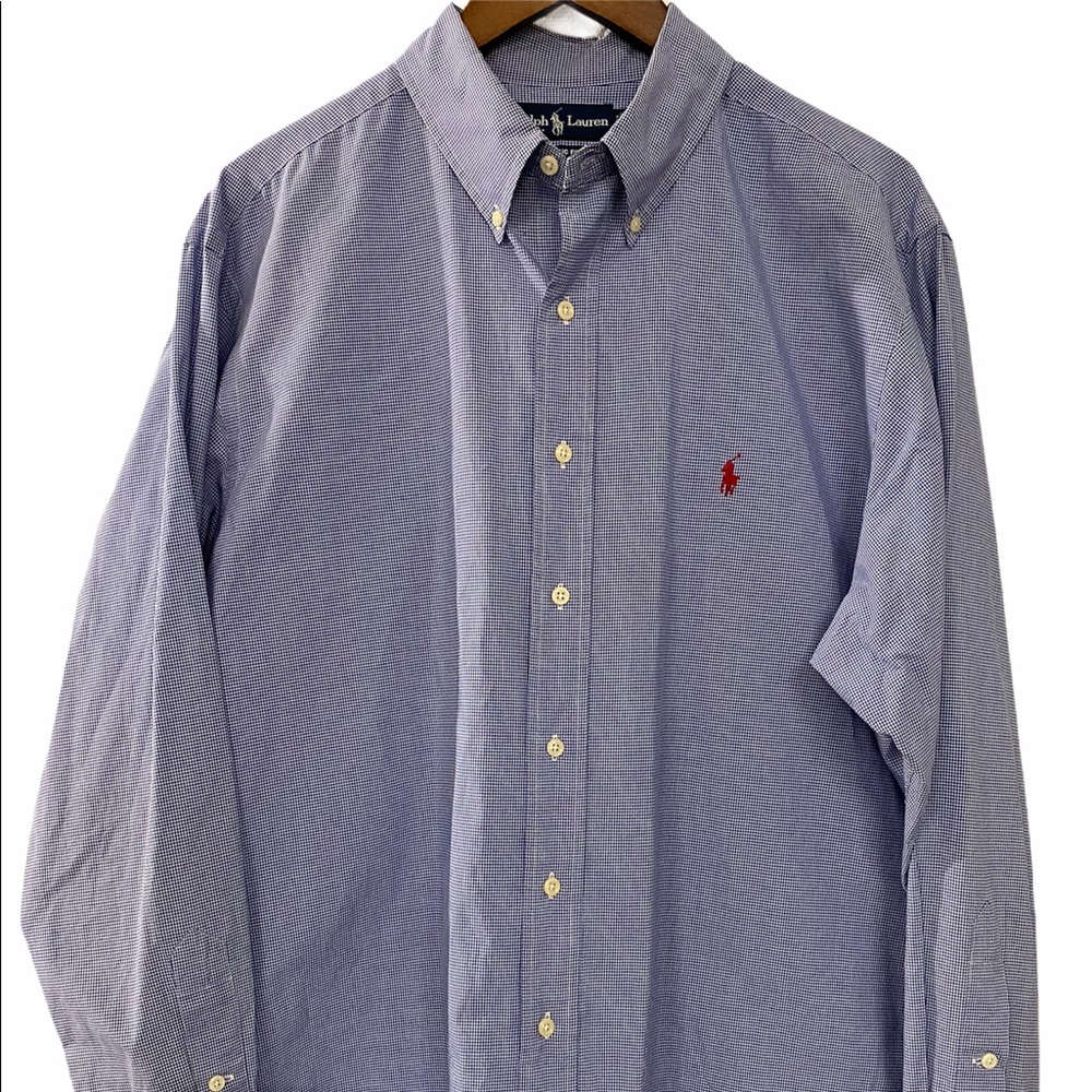 Polo Ralph Lauren Men's Long Sleeve, 17.5 34/35